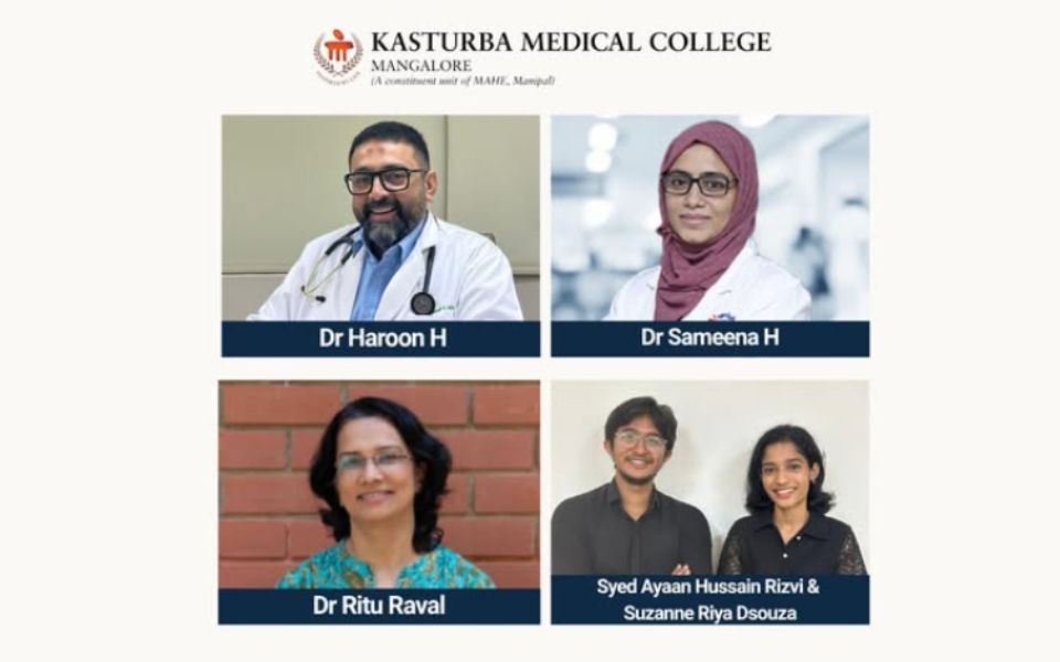 KMC Mangaluru team led by Dr. Haroon files patent for absorbent pads for elderly women